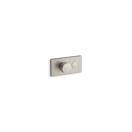 Kohler Anthem Recessed Mech Th Control 1Ot Vibrant Brushed Nickel 26345-9-BN